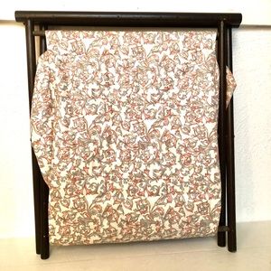 Vintage Flower Cloth Sewing & Yarn Stand Holder
